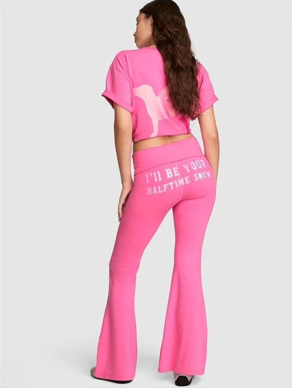 VS PINK Fashion Show 2026 I'll be your Halftime Leggings Size Med NWT